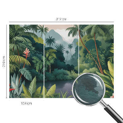 Fototapeta na ścianę Egzotyczna sceneria