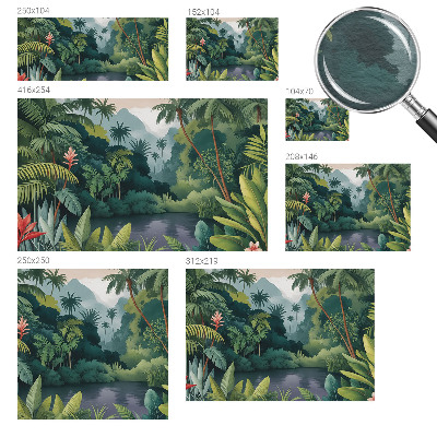 Fototapeta na ścianę Egzotyczna sceneria