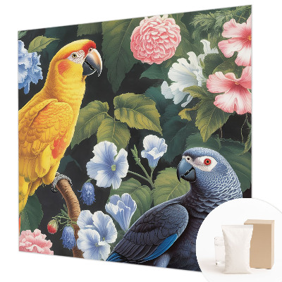 Tapeta fotograficzna fizelinowa Egzotyczne ptaki