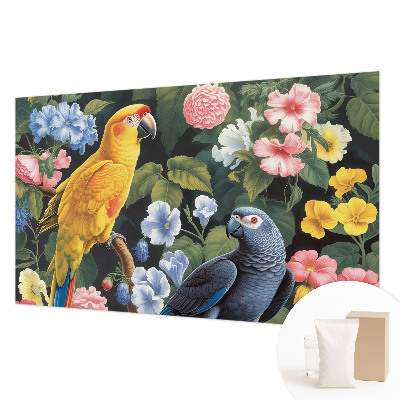 Tapeta fotograficzna fizelinowa Egzotyczne ptaki