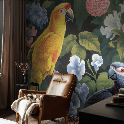 Tapeta fotograficzna fizelinowa Egzotyczne ptaki