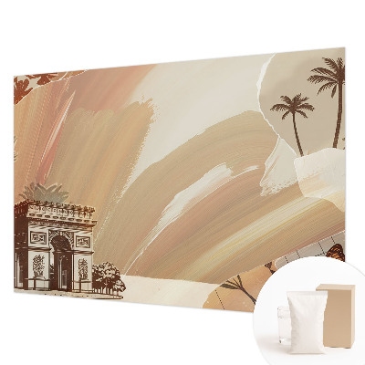 Fototapeta fizelinowa do sypialni Egzotyczna podróż