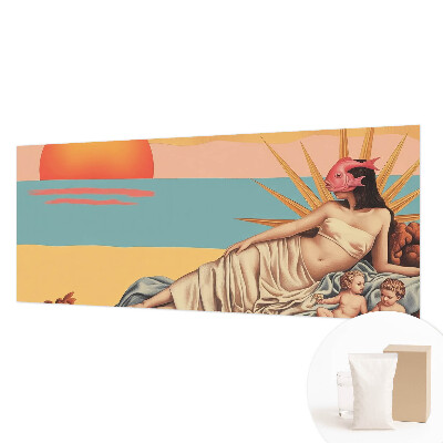 Fototapeta fizelinowa z nadrukiem Zachód surrealizmu