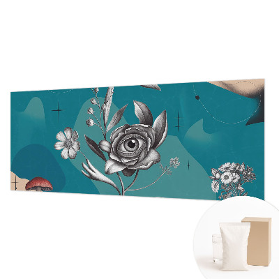 Dekoracyjna fototapeta na ścianę Kwiatowe oko