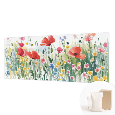 Fototapeta fizelinowa z nadrukiem Letnia łąka