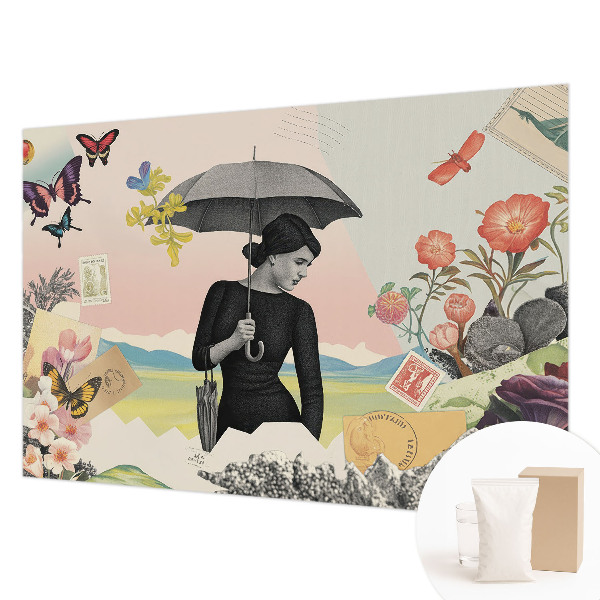 Tapeta fotograficzna Kolaż romantyczny