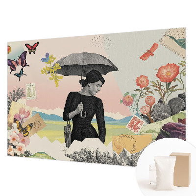 Tapeta fotograficzna Kolaż romantyczny