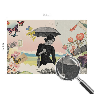 Tapeta fotograficzna Kolaż romantyczny