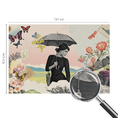 Tapeta fotograficzna Kolaż romantyczny