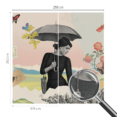 Tapeta fotograficzna Kolaż romantyczny