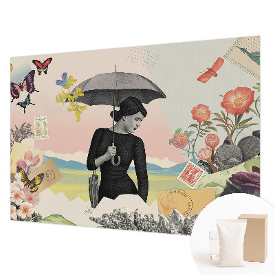 Tapeta fotograficzna Kolaż romantyczny