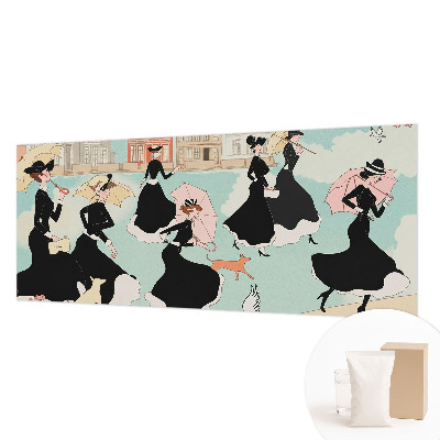 Tapeta fotograficzna fizelinowa Kobiety spacerujące