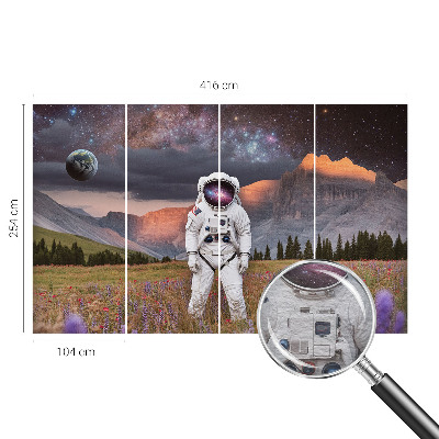 Dekoracyjna fototapeta na ścianę Dekoracyjna fototapeta na ścianę Kosmiczny pejzaż