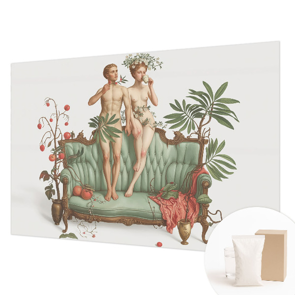 Fototapeta fizelinowa z nadrukiem Tajemnicza elegancja