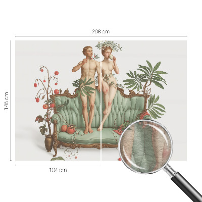 Fototapeta fizelinowa z nadrukiem Tajemnicza elegancja