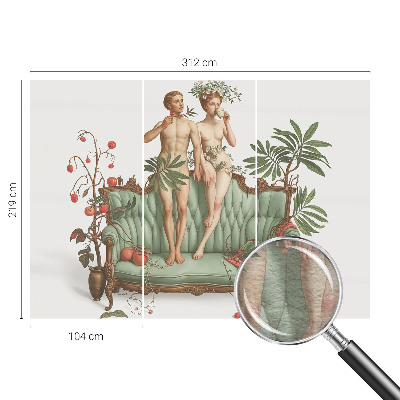 Fototapeta fizelinowa z nadrukiem Tajemnicza elegancja