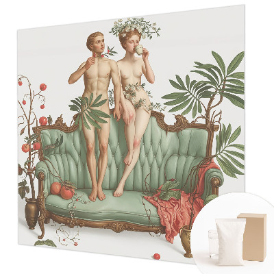 Fototapeta fizelinowa z nadrukiem Tajemnicza elegancja