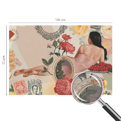 Tapeta fotograficzna Kwiatowa elegancja