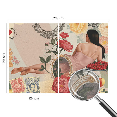 Tapeta fotograficzna Kwiatowa elegancja