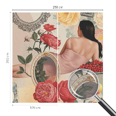 Tapeta fotograficzna z motywem kwiatowej elegancji