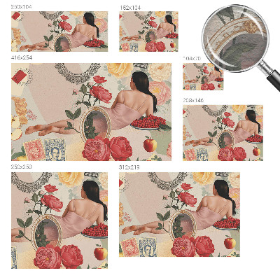 Tapeta fotograficzna Kwiatowa elegancja