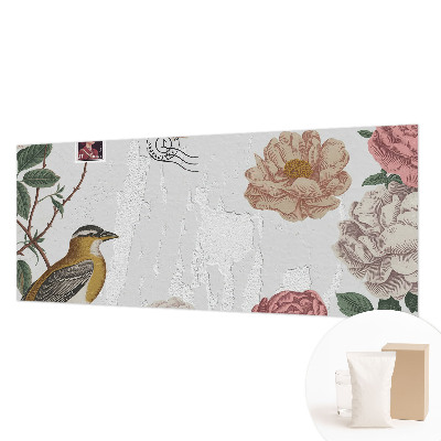 Nowoczesna fototapeta do salonu Kwiaty vintage