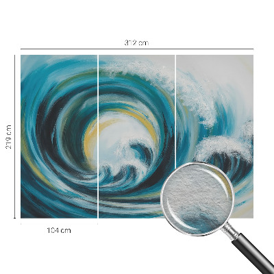 Fototapeta na ścianę Morska fala