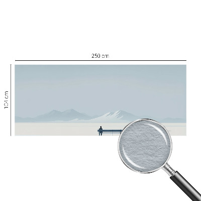 Tapeta fotograficzna fizelinowa w stylu minimalistycznego krajobrazu