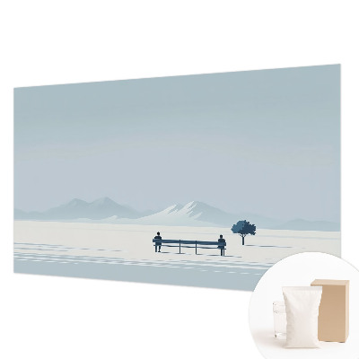 Tapeta fotograficzna fizelinowa w stylu minimalistycznego krajobrazu