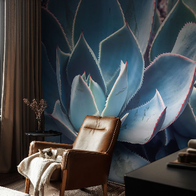 Nowoczesna fototapeta do salonu Zielony aloes