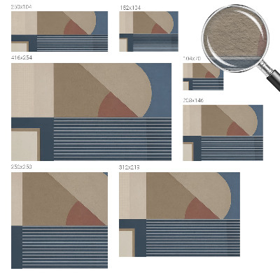Fototapeta na ścianę z motywem harmonijnej geometrii