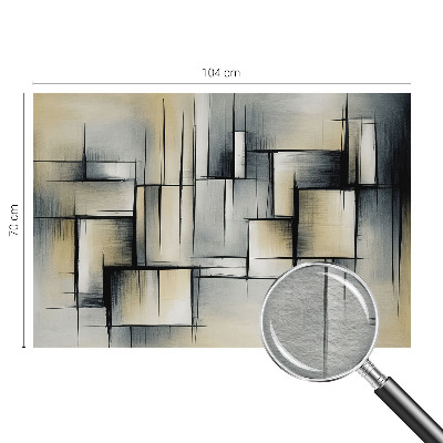Dekoracyjna fototapeta na ścianę z abstrakcyjnym geometrycznym wzorem
