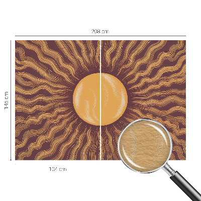 Tapeta fotograficzna fizelinowa Słoneczne promienie