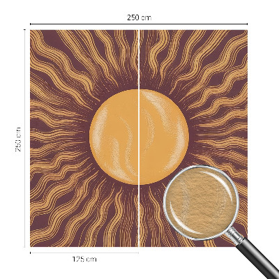 Tapeta fotograficzna fizelinowa Słoneczne promienie