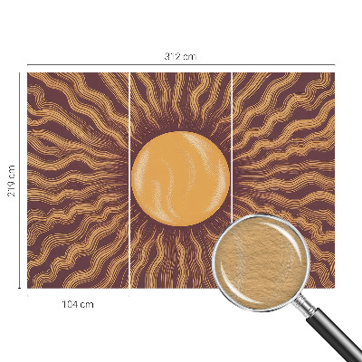 Tapeta fotograficzna fizelinowa Słoneczne promienie