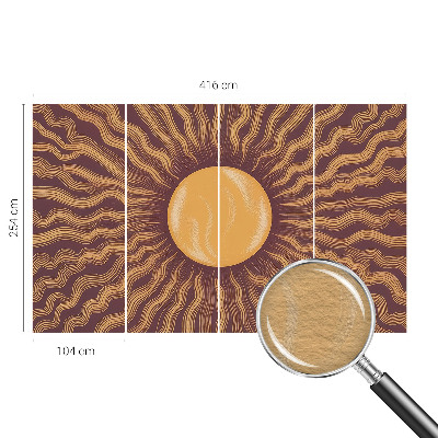 Tapeta fotograficzna fizelinowa Słoneczne promienie