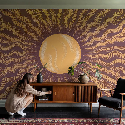 Tapeta fotograficzna fizelinowa Słoneczne promienie