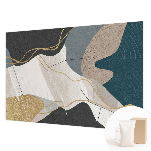 Nowoczesna fototapeta do salonu Abstrakcyjne formy