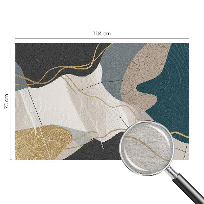 Nowoczesna fototapeta do salonu Abstrakcyjne formy