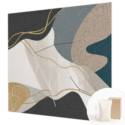 Nowoczesna fototapeta do salonu Abstrakcyjne formy