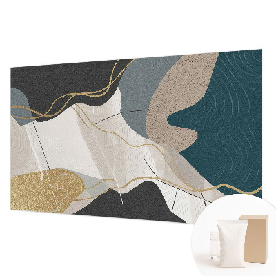 Nowoczesna fototapeta do salonu Abstrakcyjne formy