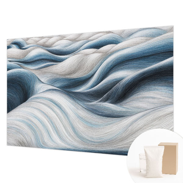 Dekoracyjna fototapeta na ścianę Miękkie fale
