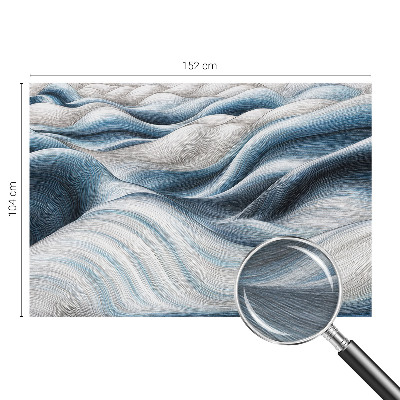 Dekoracyjna fototapeta na ścianę Miękkie fale