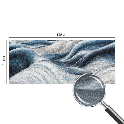 Dekoracyjna fototapeta na ścianę Miękkie fale