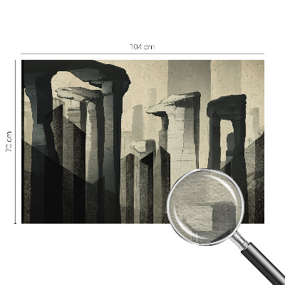 Fototapeta na ścianę z motywem surowej architektury