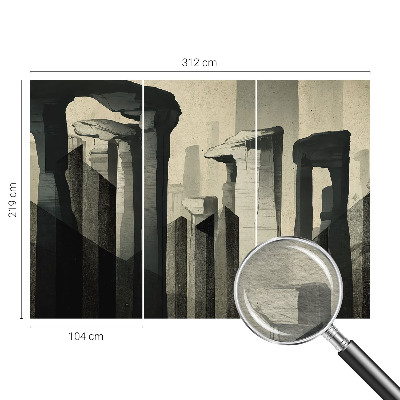 Fototapeta na ścianę z motywem surowej architektury