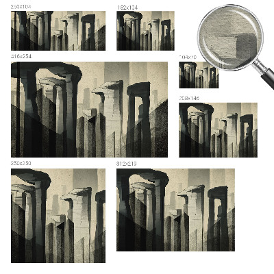 Fototapeta na ścianę z motywem surowej architektury