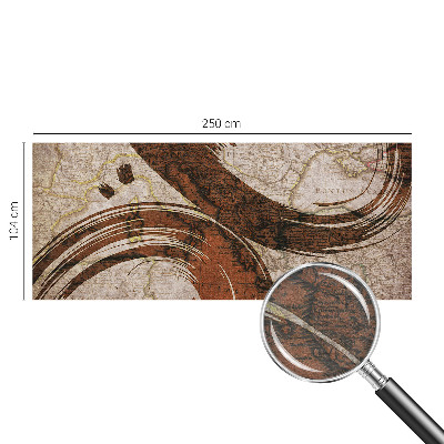 Tapeta fotograficzna Artystyczna mapa