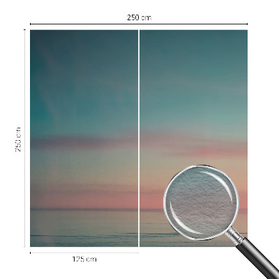 Fototapeta fizelinowa z nadrukiem Spokojne morze