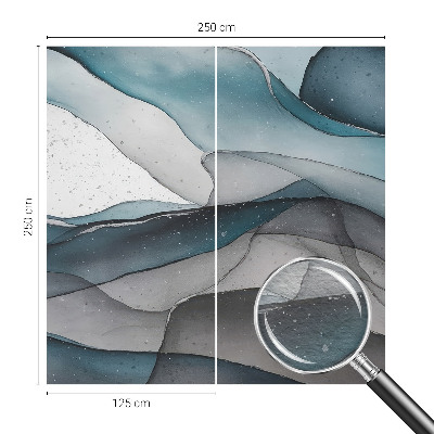 Tapeta fotograficzna fizelinowa Tapeta fotograficzna fizelinowa Kolorowe fale
